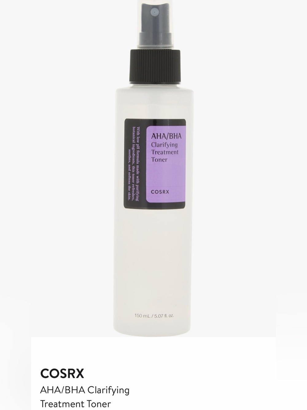 COS AHA/BHA Clarifying Treatment Toner